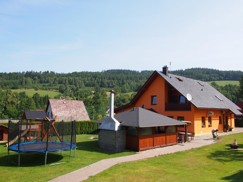 Penzion Otmarka Těchonín Zewnętrze zdjęcie